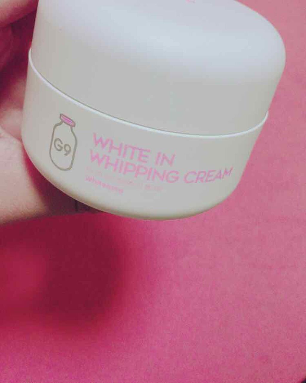 WHITE WHIPPING CREAM(ウユクリーム)/G9SKIN/化粧下地を使ったクチコミ(1枚目)