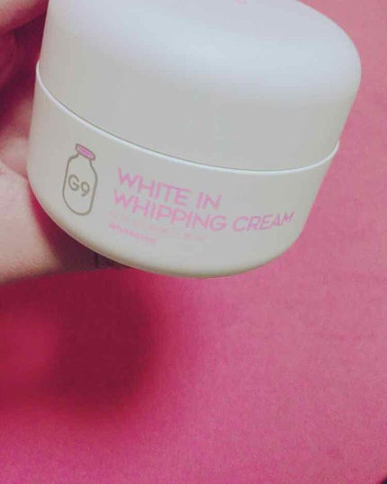 WHITE WHIPPING CREAM(ウユクリーム)/G9SKIN/化粧下地を使ったクチコミ(1枚目)