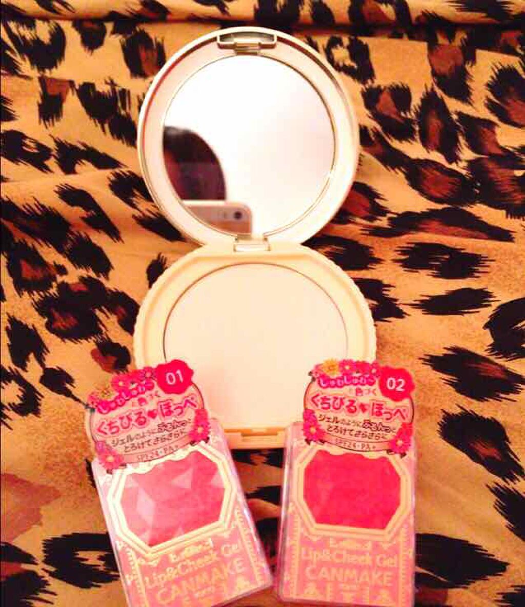 リップ&チーク ジェル/キャンメイク/ジェル・クリームチークを使ったクチコミ(1枚目)