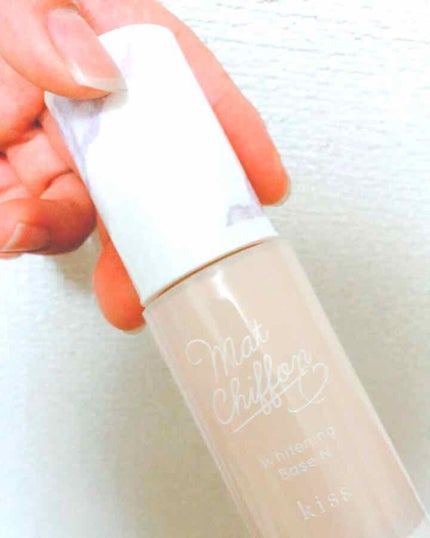 マットシフォン UVホワイトニングベースN/KiSS/化粧下地を使ったクチコミ(1枚目)