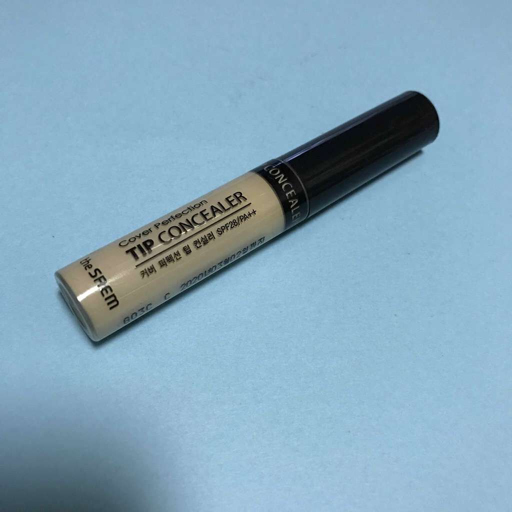 カバーパーフェクション チップコンシーラー/the SAEM/リキッドコンシーラーを使ったクチコミ(1枚目)