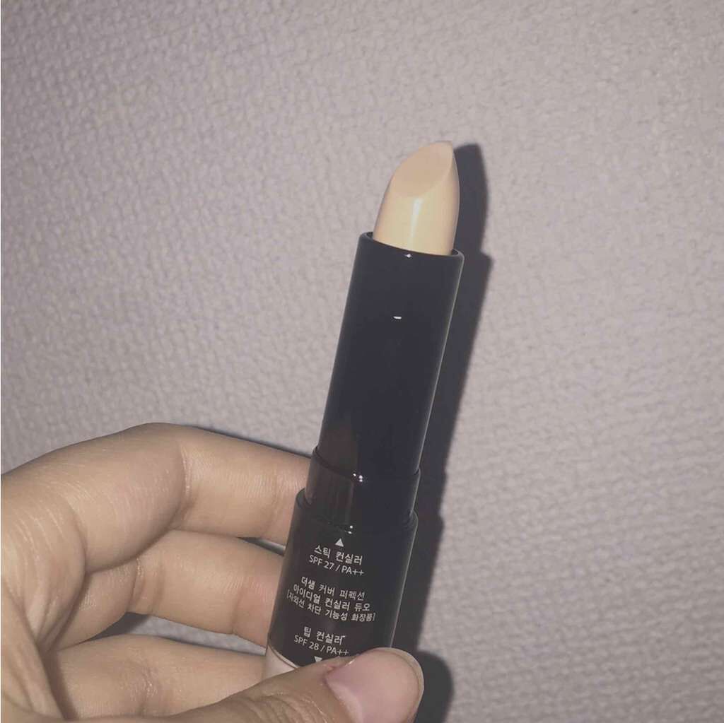 カバーパーフェクション アイディールコンシーラー デュオ/the SAEM/スティックコンシーラーを使ったクチコミ(2枚目)