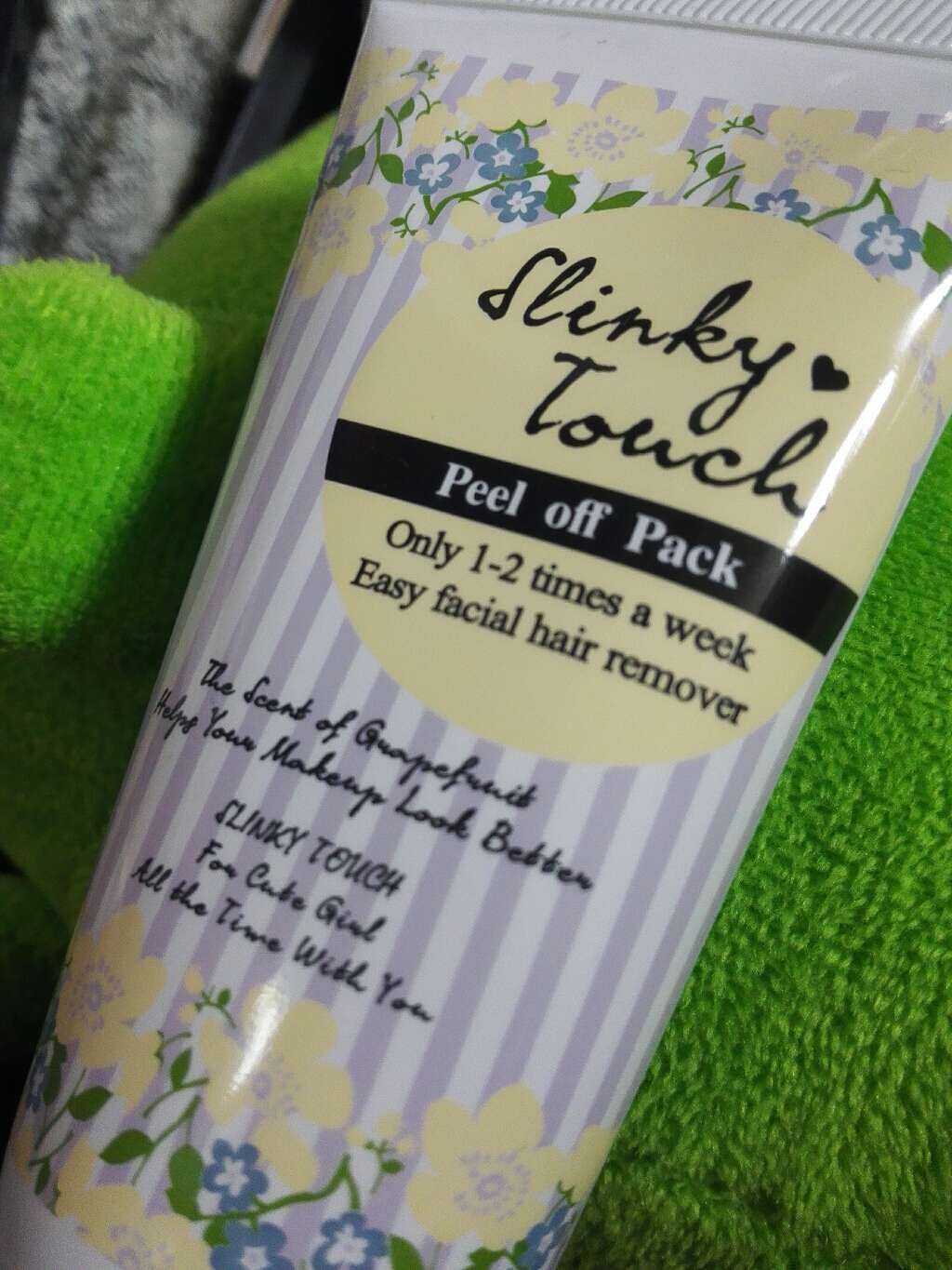 産毛ピールオフパック/スリンキータッチ/除毛クリームを使ったクチコミ(1枚目)