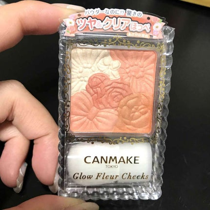 グロウフルールチークス/キャンメイク/パウダーチークを使ったクチコミ(1枚目)