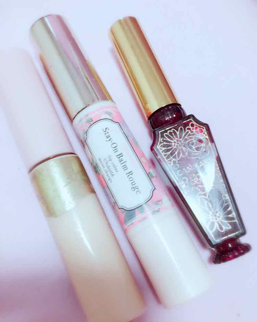 ステイオンバームルージュ/キャンメイク/口紅を使ったクチコミ(2枚目)