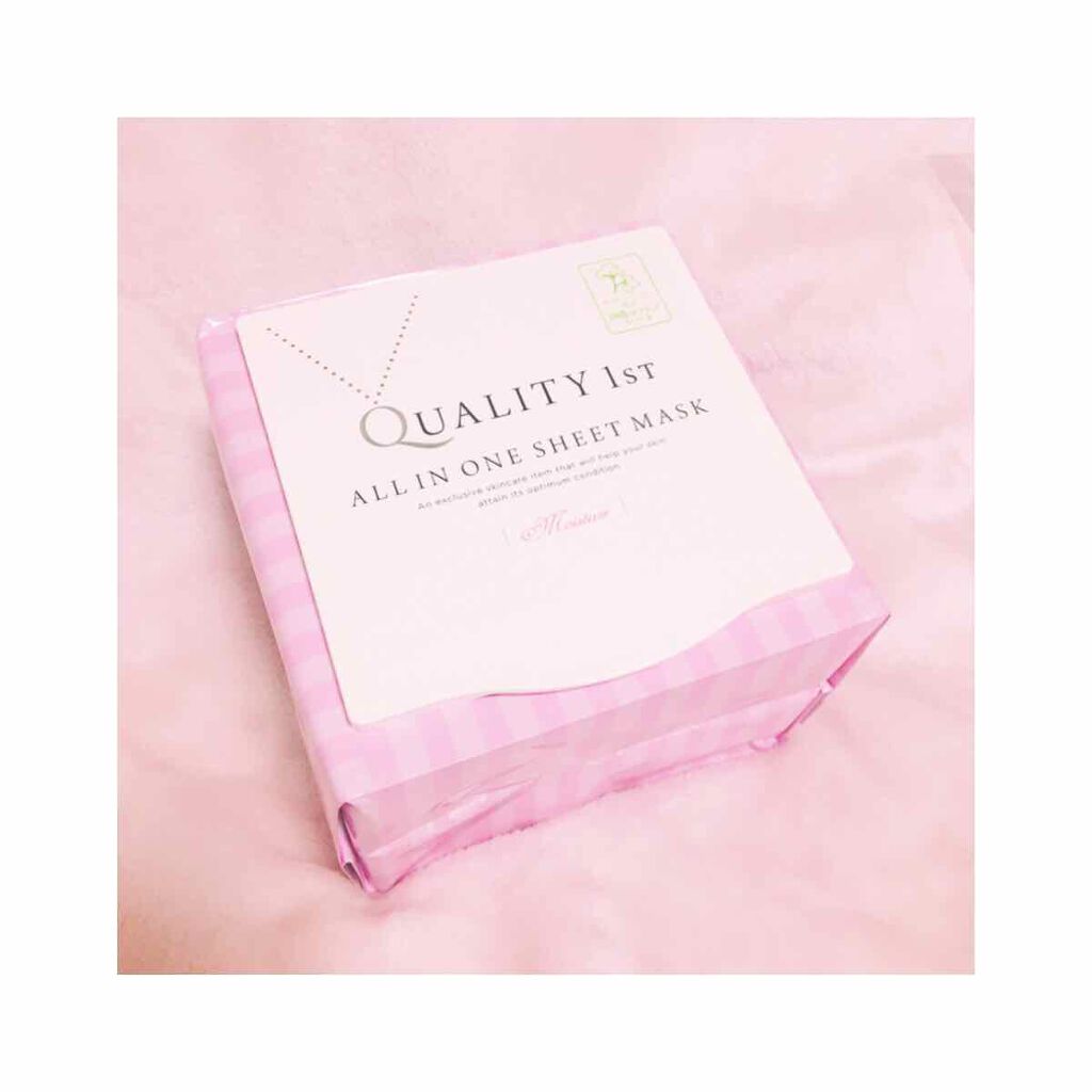 オールインワンシートマスク モイストEX/クオリティファースト/シートマスク・パックを使ったクチコミ(1枚目)