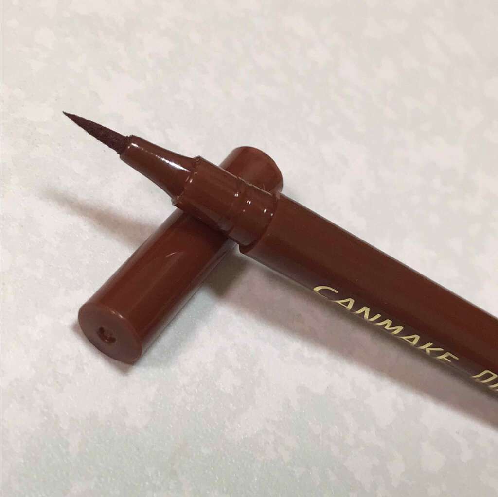 クイックイージーアイライナー/キャンメイク/リキッドアイライナーを使ったクチコミ(2枚目)