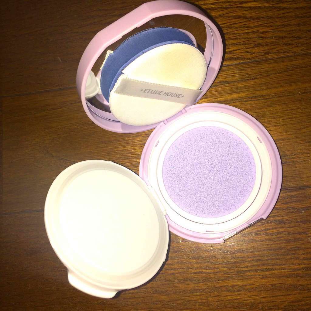 エニークッション カラーコレクター/ETUDE/化粧下地を使ったクチコミ(2枚目)