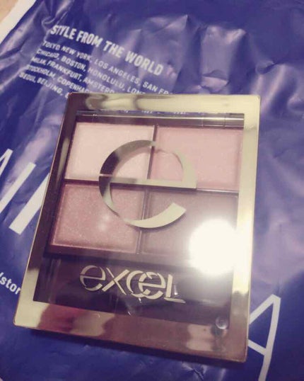 スキニーリッチシャドウ/excel/アイシャドウパレットを使ったクチコミ(1枚目)