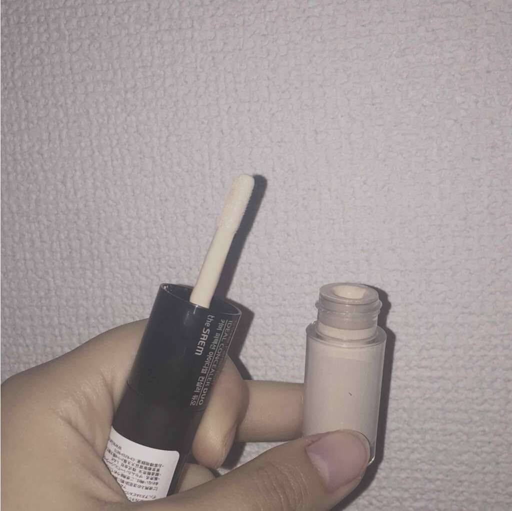 カバーパーフェクション アイディールコンシーラー デュオ/the SAEM/スティックコンシーラーを使ったクチコミ(3枚目)