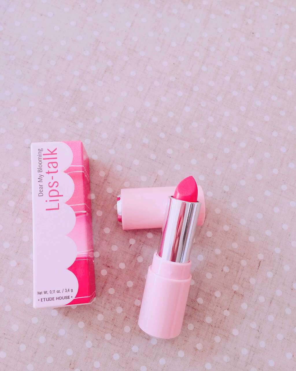 ディア マイブルーミング リップトーク シフォン/ETUDE/口紅を使ったクチコミ(1枚目)