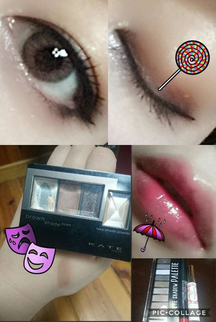 ブラウンシェードアイズ/KATE/アイシャドウパレットを使ったクチコミ(1枚目)