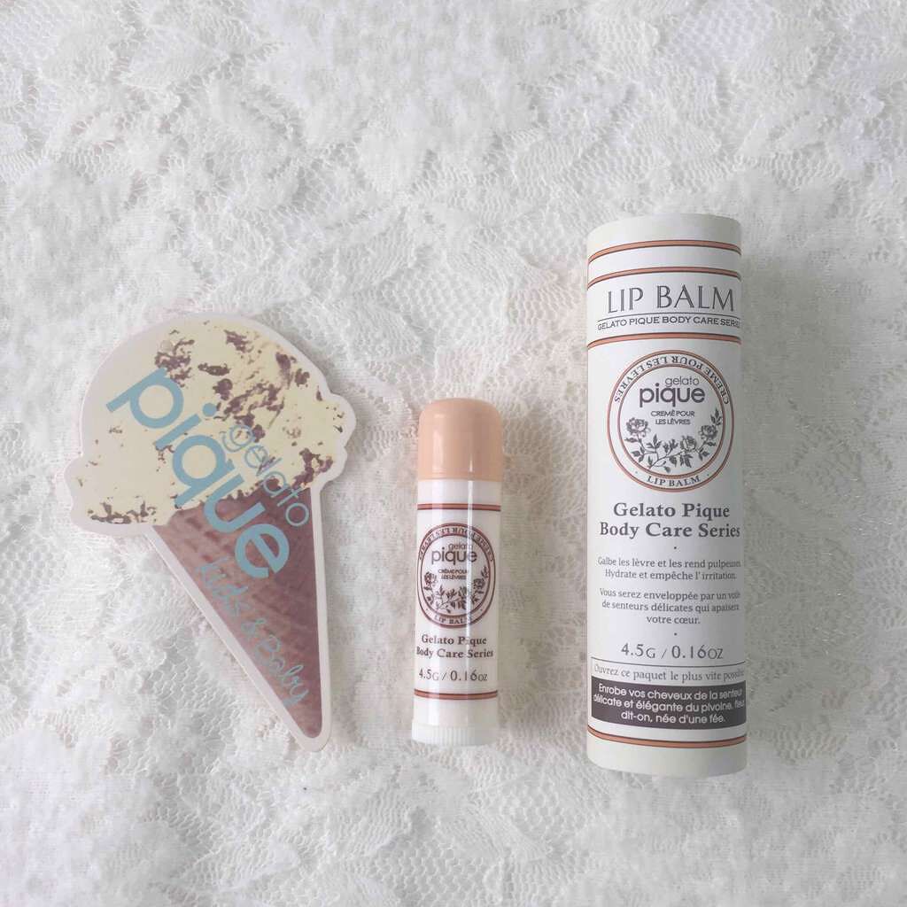リップクリーム/ジェラートピケ/リップクリームを使ったクチコミ（1枚目）