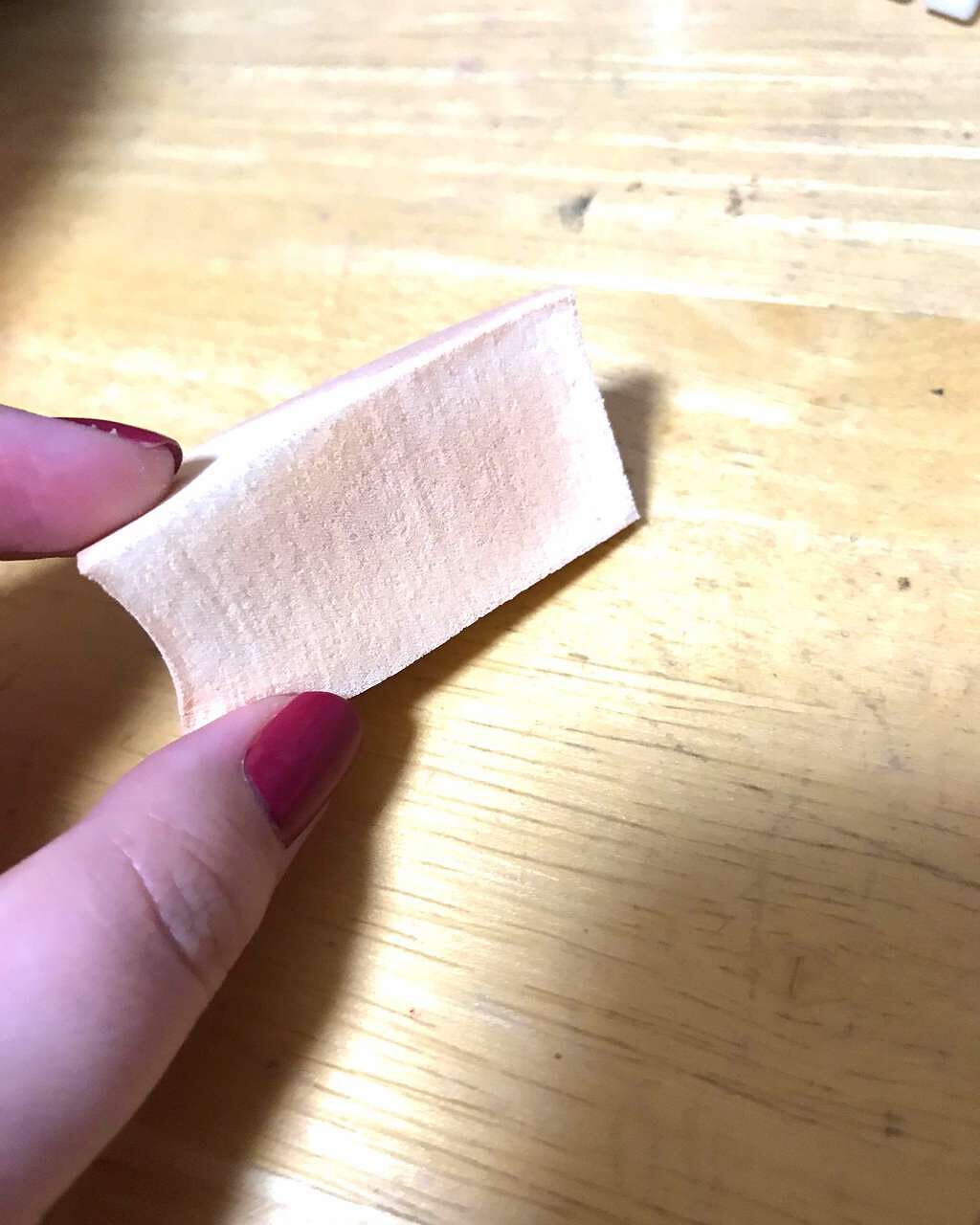 スポンジパフ/DAISO/パフ・スポンジを使ったクチコミ（2枚目）