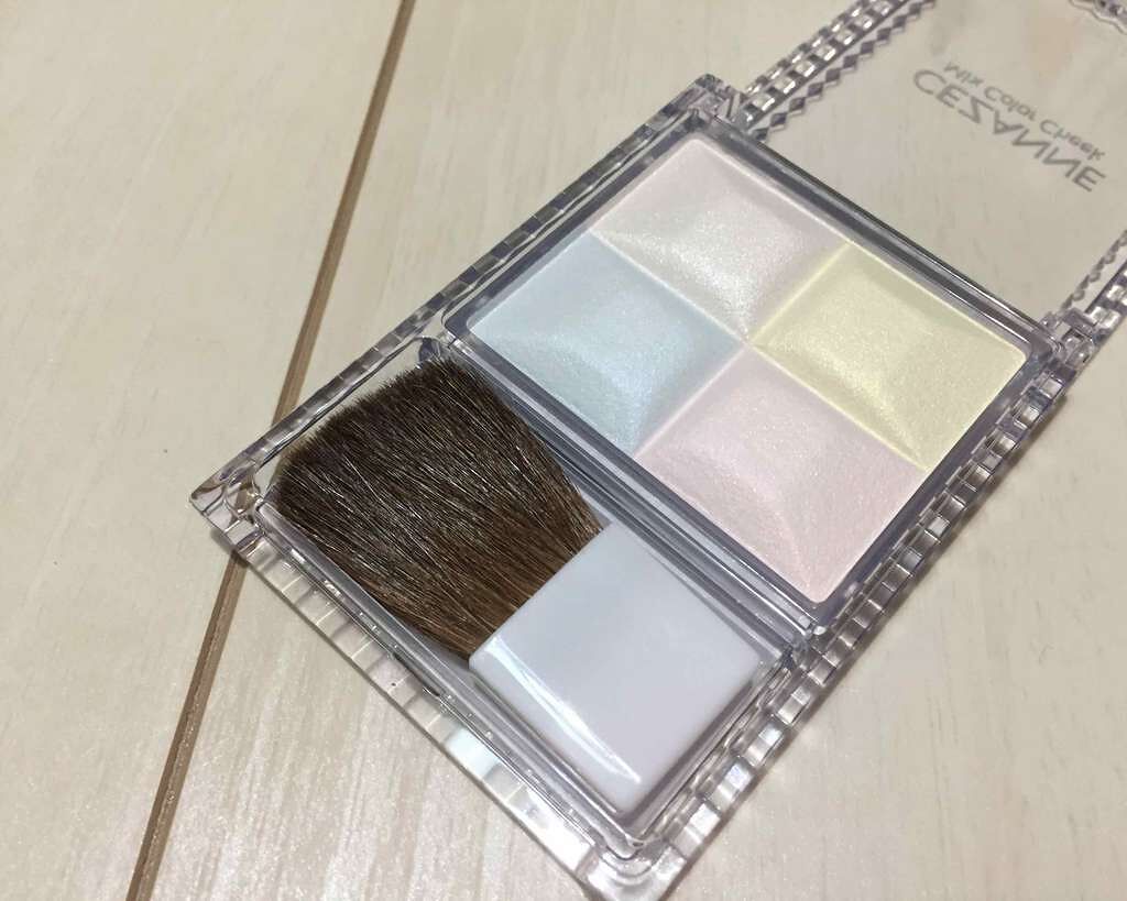ミックスカラーチーク/CEZANNE/パウダーチークを使ったクチコミ(2枚目)