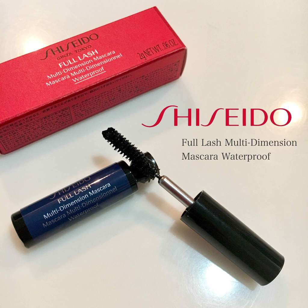フルラッシュ マルチディメンション マスカラ ウォータープルーフ/SHISEIDO/マスカラを使ったクチコミ(1枚目)