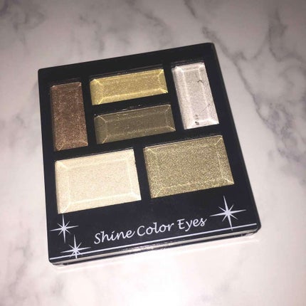 エルファー シャインカラーアイズ/DAISO/アイシャドウパレットを使ったクチコミ(1枚目)