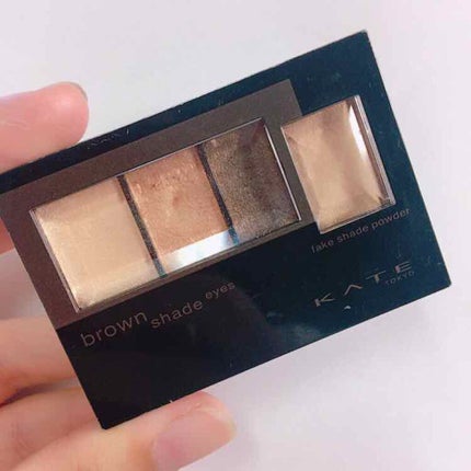 ブラウンシェードアイズ/KATE/アイシャドウパレットを使ったクチコミ(1枚目)