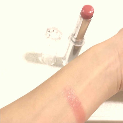 ラスティンググロスリップ/CEZANNE/口紅を使ったクチコミ(2枚目)