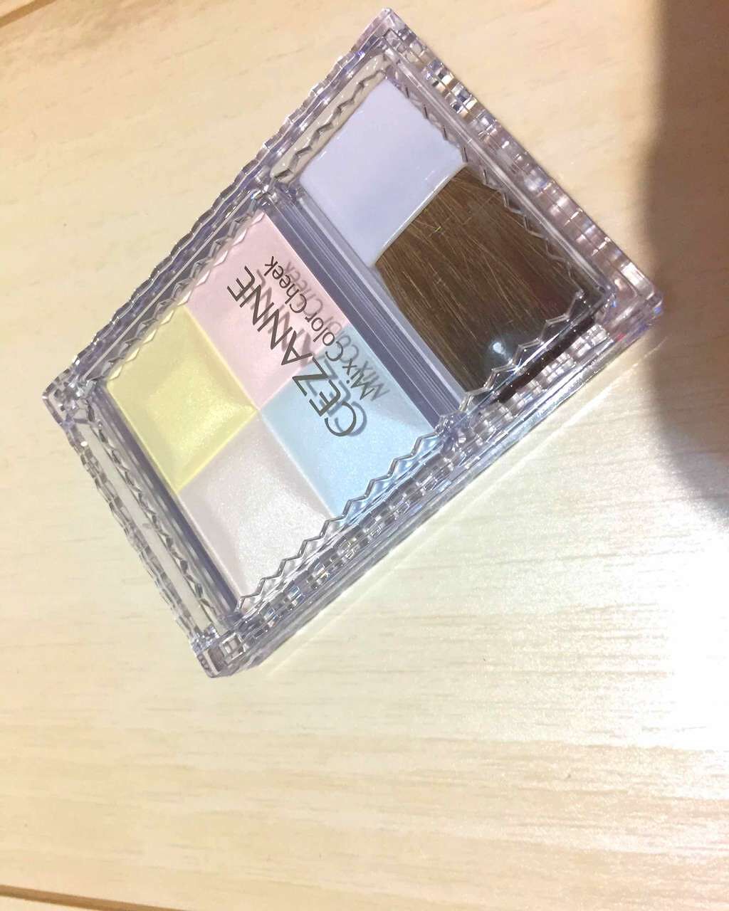 ミックスカラーチーク/CEZANNE/パウダーチークを使ったクチコミ(1枚目)