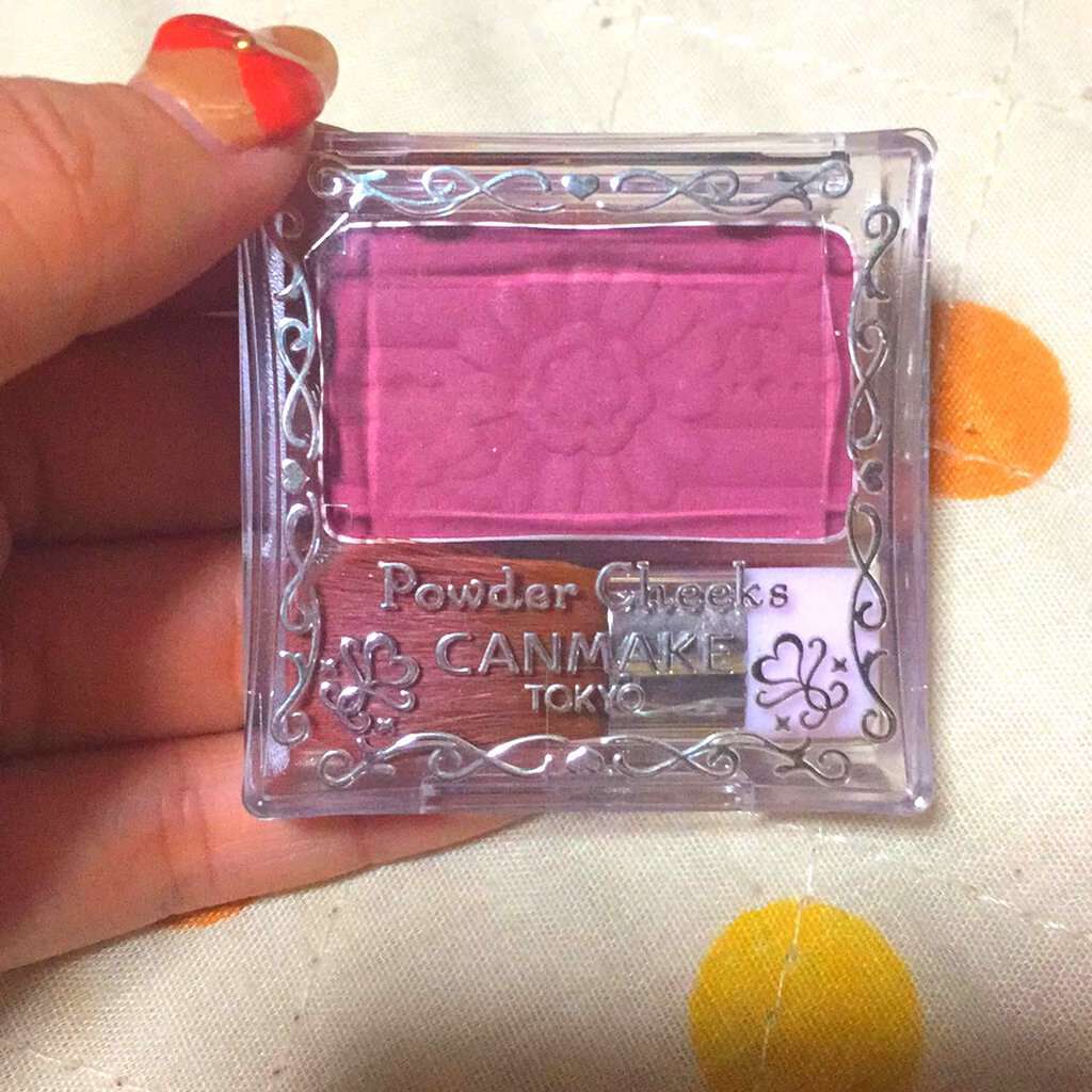 【旧品】パウダーチークス/キャンメイク/パウダーチークを使ったクチコミ(1枚目)