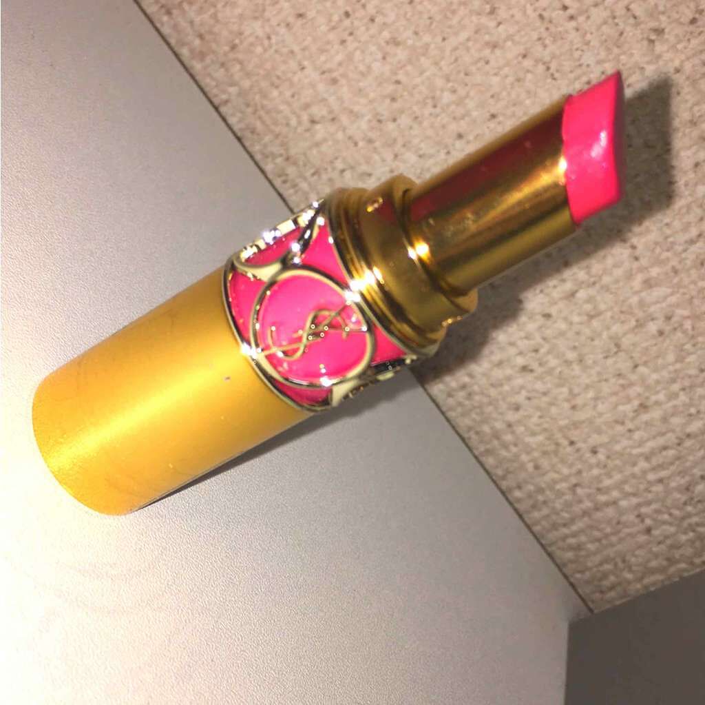 ルージュ ヴォリュプテ シャイン/YVES SAINT LAURENT BEAUTE/口紅を使ったクチコミ(1枚目)