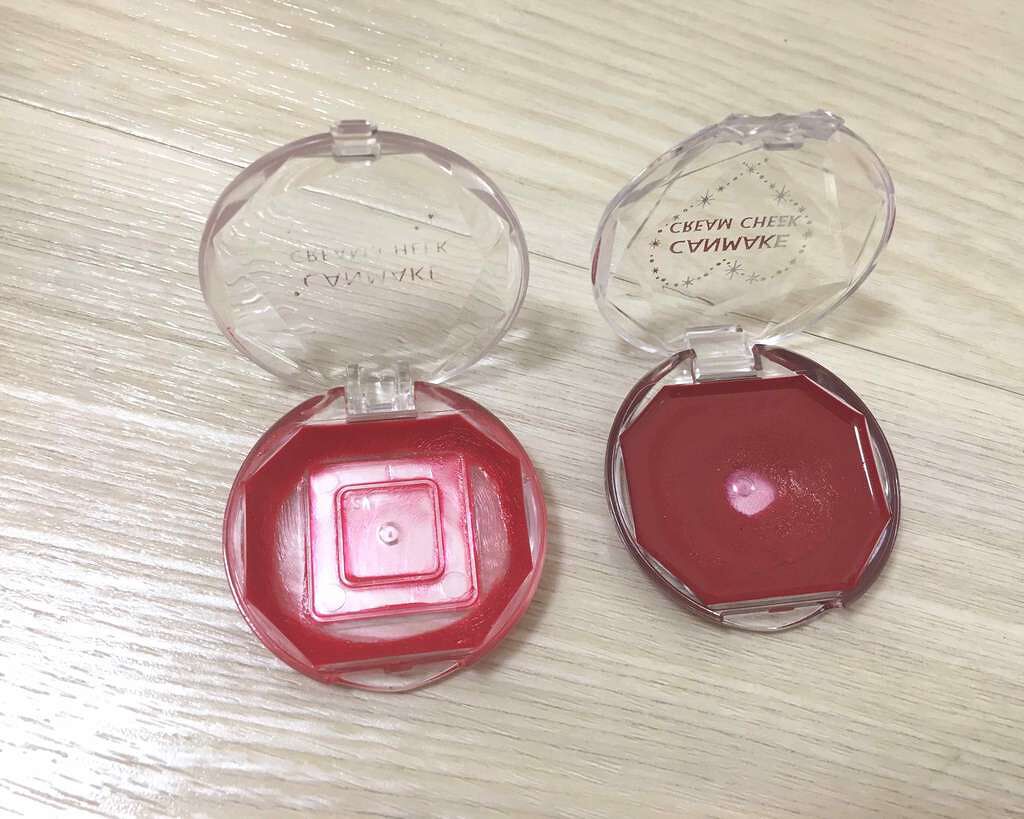 クリームチーク(クリアタイプ)/キャンメイク/ジェル・クリームチークを使ったクチコミ(1枚目)