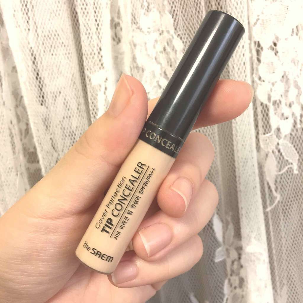 カバーパーフェクション チップコンシーラー/the SAEM/リキッドコンシーラーを使ったクチコミ(1枚目)