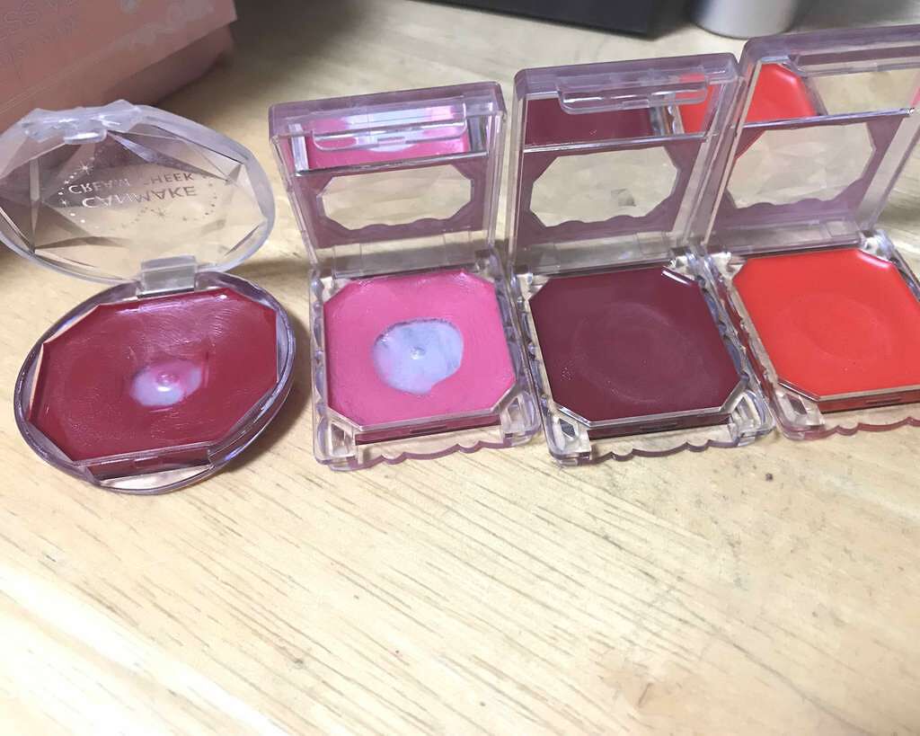 クリームチーク/キャンメイク/ジェル・クリームチークを使ったクチコミ(1枚目)