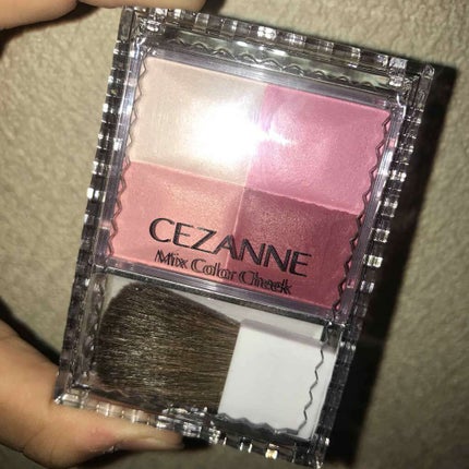 ミックスカラーチーク/CEZANNE/パウダーチークを使ったクチコミ(1枚目)