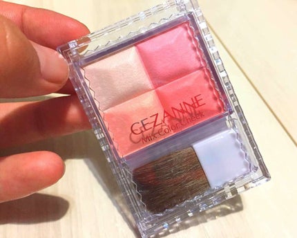 ミックスカラーチーク/CEZANNE/パウダーチークを使ったクチコミ(1枚目)