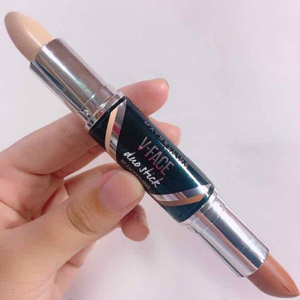 フェイスステュディオ Vフェイス デュオスティック 02 ミディアム/MAYBELLINE NEW YORK/ジェル・クリームチークを使ったクチコミ(3枚目)