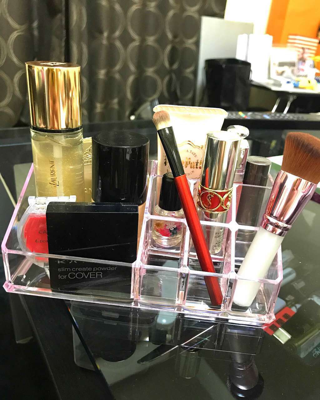 化粧収納ケース/DAISO/その他化粧小物を使ったクチコミ(1枚目)