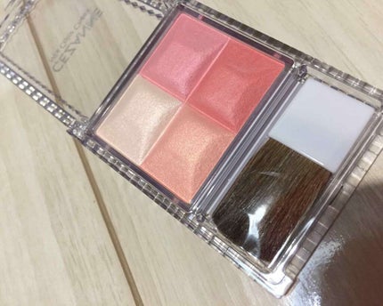 ミックスカラーチーク/CEZANNE/パウダーチークを使ったクチコミ(2枚目)