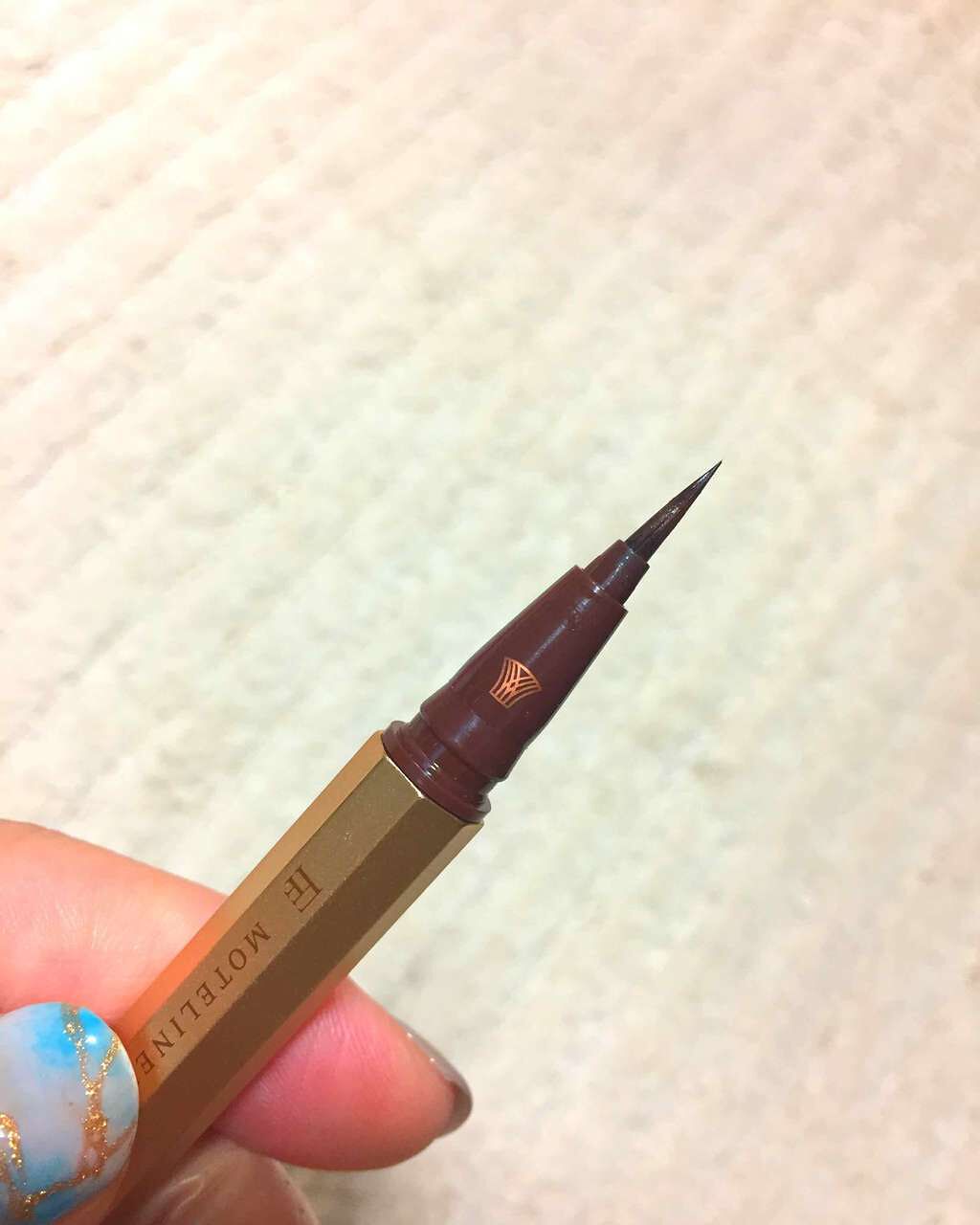 モテライナー リキッド/UZU BY FLOWFUSHI/リキッドアイライナーを使ったクチコミ(2枚目)