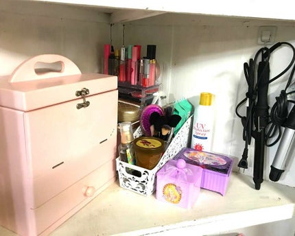 3段式クリアーケース/DAISO/その他化粧小物を使ったクチコミ(4枚目)