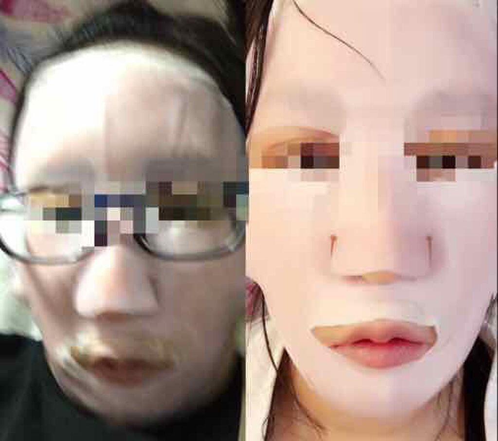 シリコーン潤マスク 3D/DAISO/その他スキンケアグッズを使ったクチコミ（1枚目）