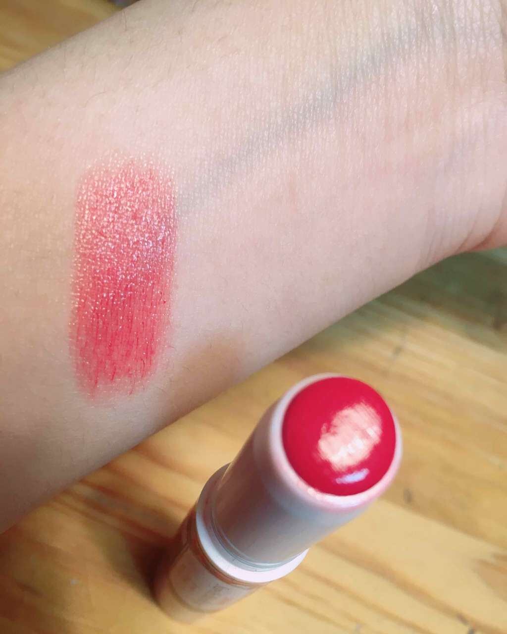 ステイオンバームルージュ/キャンメイク/口紅を使ったクチコミ(2枚目)