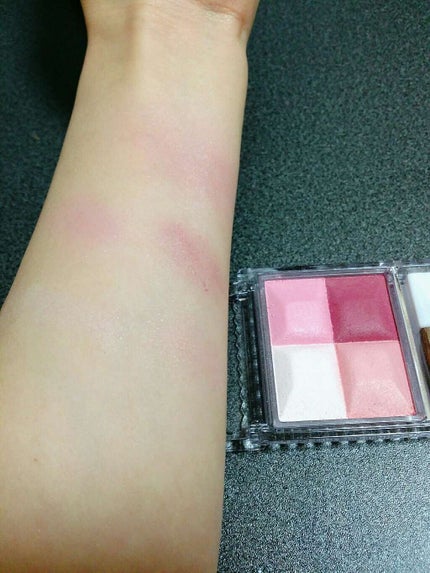 ミックスカラーチーク/CEZANNE/パウダーチークを使ったクチコミ(3枚目)