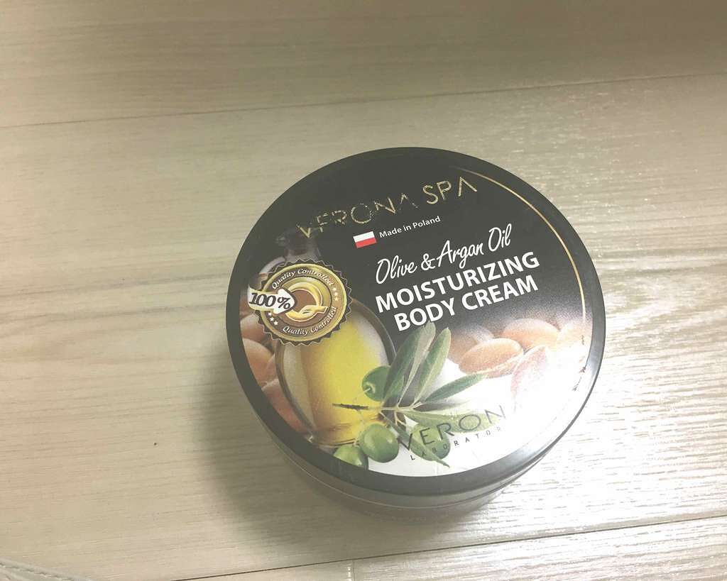 スパ ボディクリーム オリーブ＆アルガンオイル/ヴェローナ/ボディクリームを使ったクチコミ（1枚目）