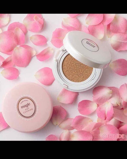 プレシャスミネラル モイストエニークッション SPF50+/PA+++/ETUDE/クッションファンデーションを使ったクチコミ(1枚目)