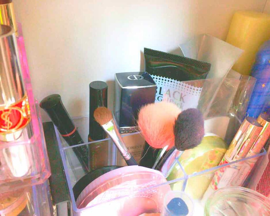 3段式クリアーケース/DAISO/その他化粧小物を使ったクチコミ(4枚目)