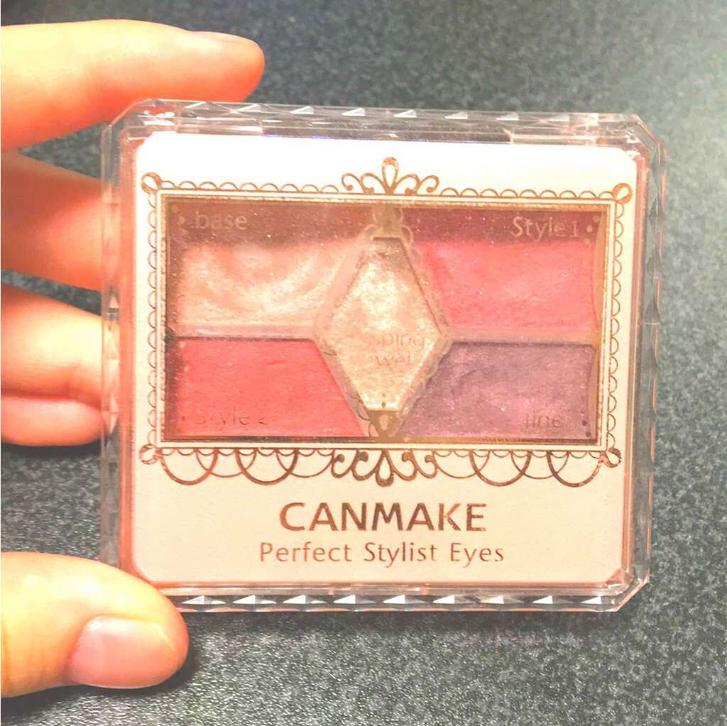 【旧品】パーフェクトスタイリストアイズ/キャンメイク/アイシャドウパレットを使ったクチコミ(1枚目)