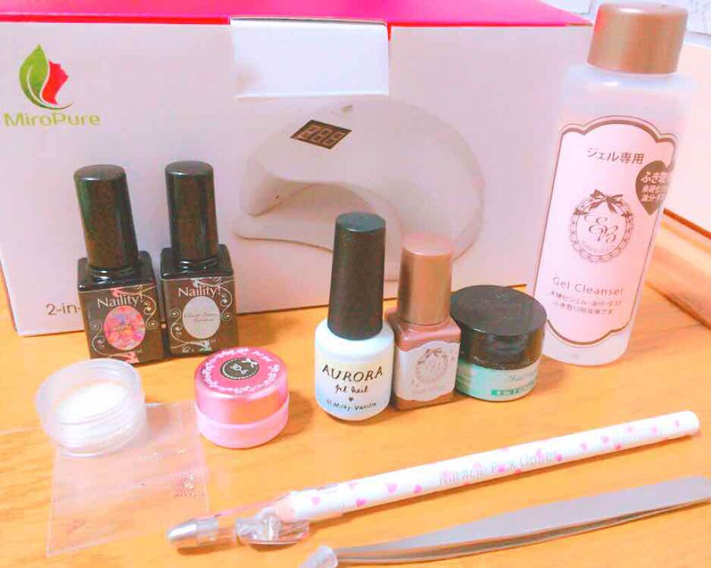 BWオーロラジェル/ビューティーワールド/ジェルネイルを使ったクチコミ(4枚目)
