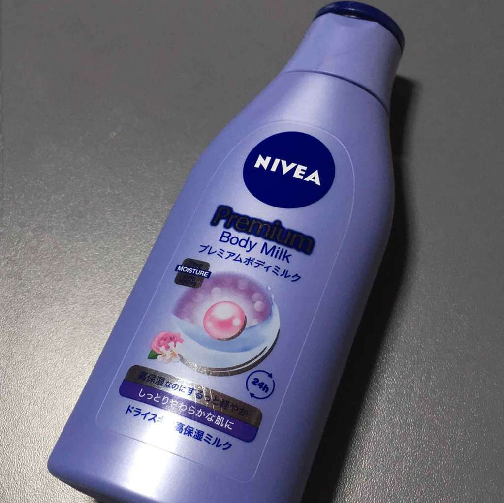 プレミアムボディミルク/ニベア/ボディミルクを使ったクチコミ(1枚目)