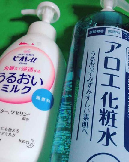 角層まで浸透する うるおいミルク 無香料/ビオレu/ボディミルクを使ったクチコミ(1枚目)
