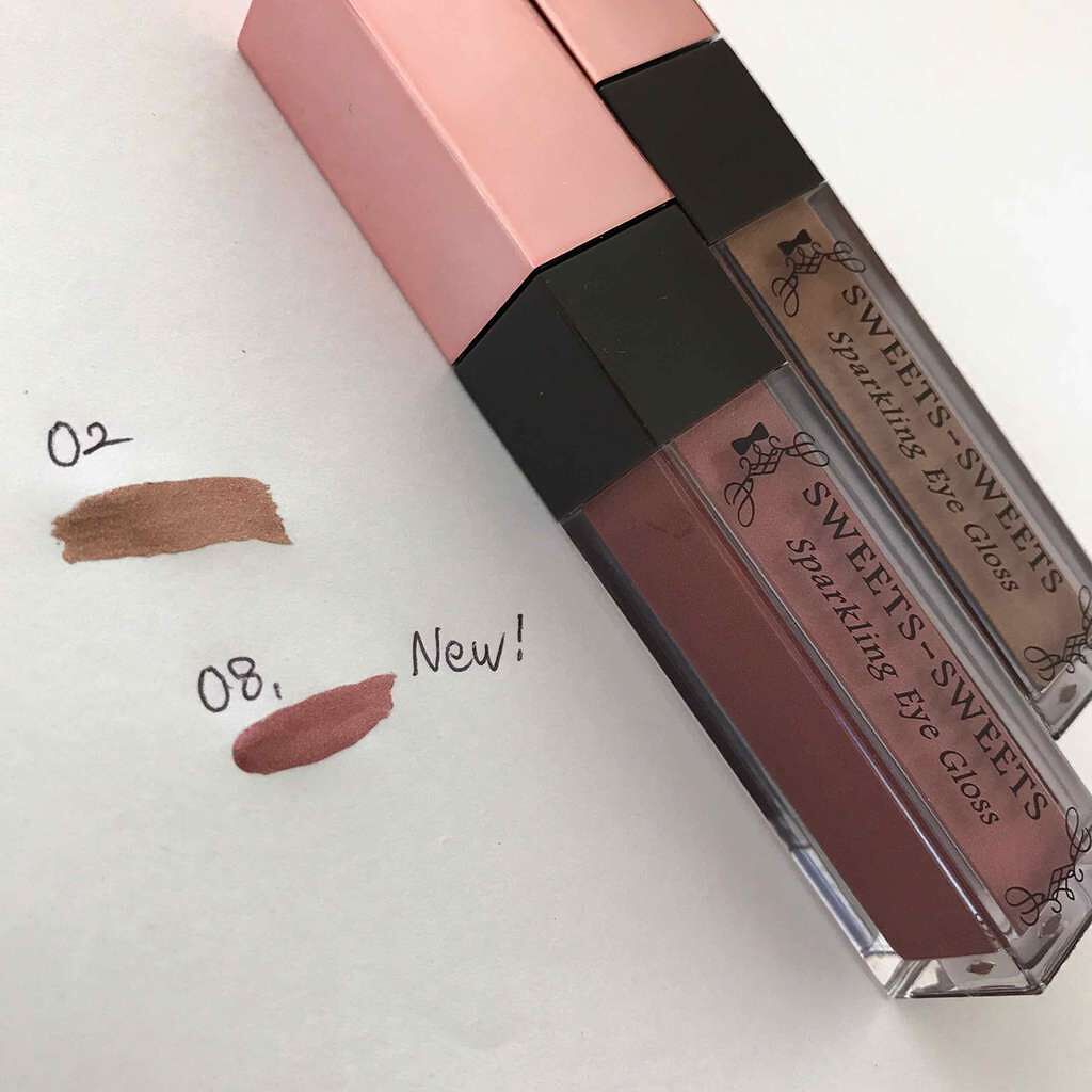 スパークリングアイグロス/スウィーツ スウィーツ/リキッドアイシャドウを使ったクチコミ(1枚目)