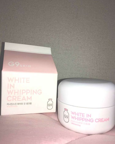 WHITE WHIPPING CREAM(ウユクリーム)/G9SKIN/化粧下地を使ったクチコミ（1枚目）