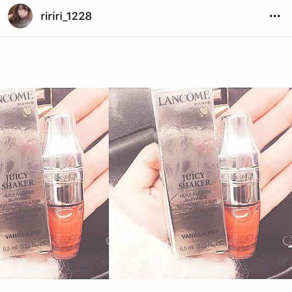 ジューシー シェイカー/LANCOME/リップグロスを使ったクチコミ(1枚目)