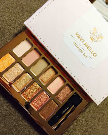 バレンタインボックス/VAVI MELLO/アイシャドウパレットを使ったクチコミ(1枚目)